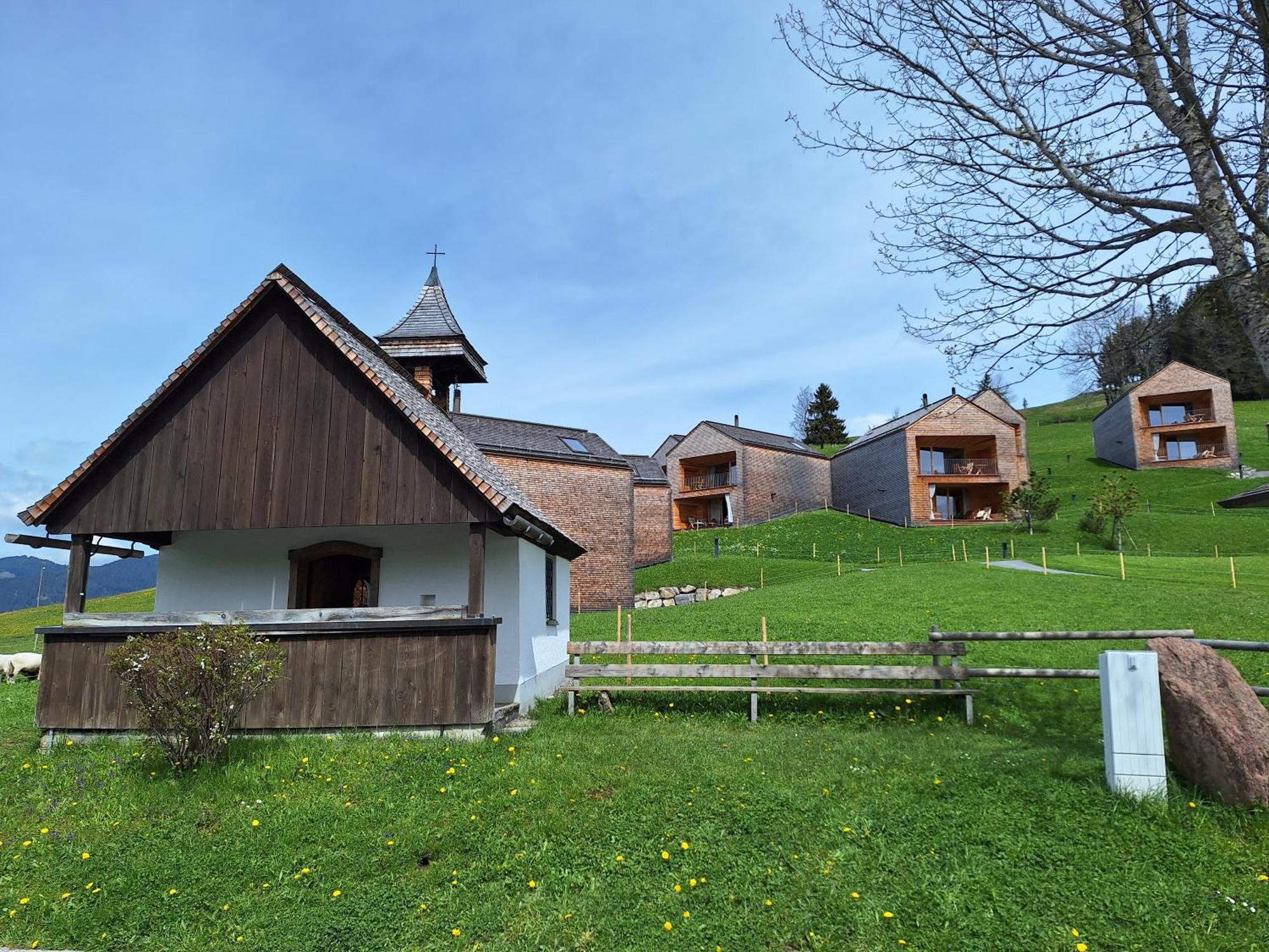 Wohnung Rheintal Im Alpenvorland Batschuns Экстерьер фото